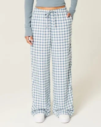 Pull-On Slub Pantolon