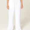 Pull-On Slub Pantolon