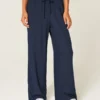 Pull-On Slub Pantolon