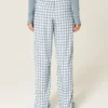 Pull-On Slub Pantolon