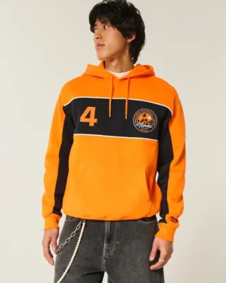 Rahat McLaren Grafik Kapüşonlu Sweatshirt