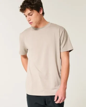 Rahat Streç Crew T-Shirt