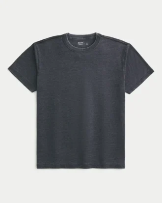 Rahat Yıkanmış Crew T-Shirt