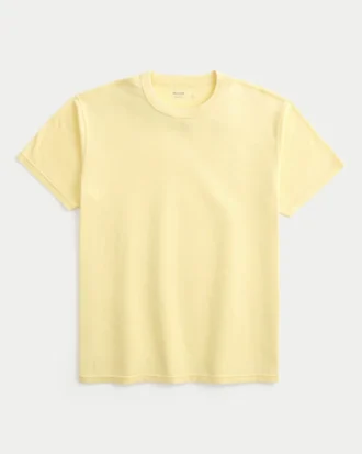 Rahat Yıkanmış Crew T-Shirt