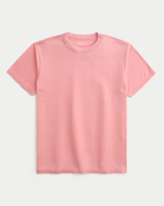 Rahat Yıkanmış Crew T-Shirt