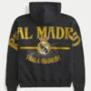 Real Madrid CF Grafik Kapüşonlu Sweatshirt Real Madrid CF Grafik Kapüşonlu Sweatshirt