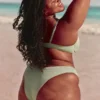 Ribana Yüksek Bacak Cheekiest Bikini Altı