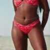 Ribana Yüksek Bacak Cheekiest Bikini Altı