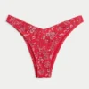Ribana Yüksek Bacak Cheekiest Bikini Altı