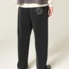 Örümcek Nakışlı Bol Sweatpantolon