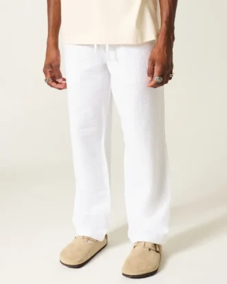Seersucker Bol Pull-On Pantolon