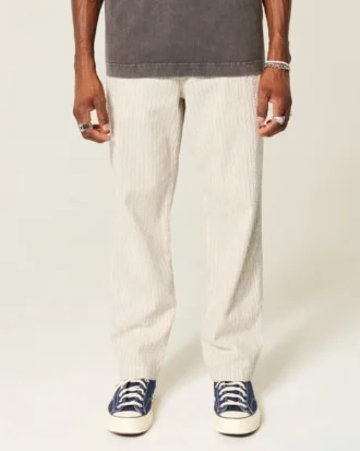 Seersucker Bol Pull-On Pantolon