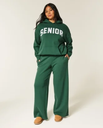Senior Grafik Baggy Eşofman Altı