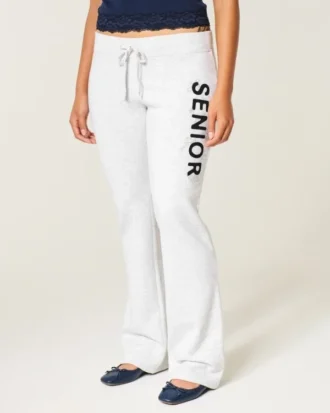 Senior Grafik Bootcut Eşofman Altı
