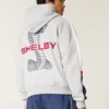 Shelby Grafik Kapüşonlu Sweatshirt
