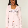Slim Athletic Dept Grafikli Fermuarlı Kapüşonlu Sweatshirt
