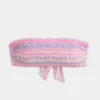 Smoklu Bandeau Bikini Üstü Smoklu Bandeau Bikini Üstü