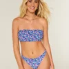 Smoklu Bandeau Bikini Üstü