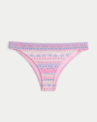 Smoklu Bel Yüksek Bacak Cheekiest Bikini Altı Smoklu Bel Yüksek Bacak Cheekiest Bikini Altı