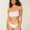 Smoklu Bel Yüksek Bacak Cheekiest Bikini Altı