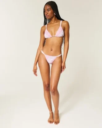 Smoklu Yüksek Bacak Cheekiest Bikini Altı