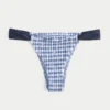 Smoklu Yüksek Bacak Cheekiest Bikini Altı
