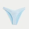 Smoklu Yüksek Bacak Cheeky Bikini Altı