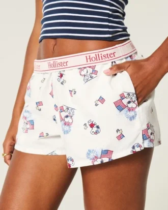 Snoopy Grafik Boxer Şort Snoopy Grafik Boxer Şort