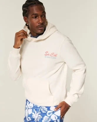 So Cal Surf Grafik Kapüşonlu Sweatshirt