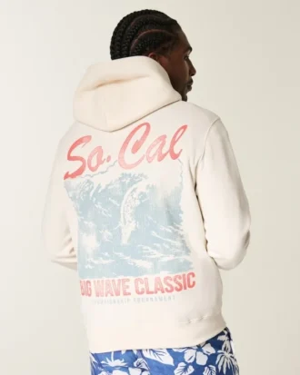 So Cal Surf Grafik Kapüşonlu Sweatshirt