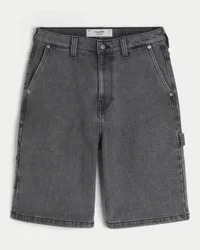 Süper Bol Denim Boyacı Şortu