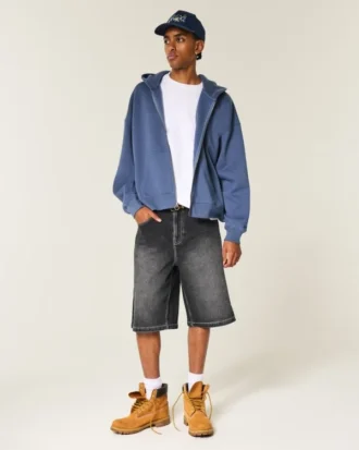 Süper Bol Denim Şort
