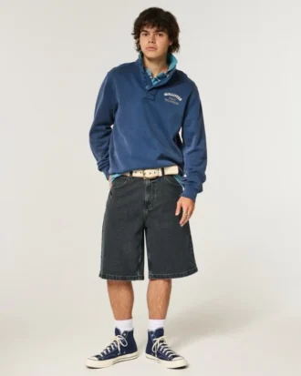 Süper Bol Denim Şort