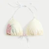 Spring Break Grafik Halter Üçgen Bikini Üstü