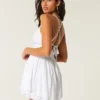 Sırtı Açık Babydoll Romper
