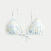 Süslemeli Üçgen Bikini Üstü