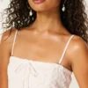 Straplez Kroşe Stil Korse Babydoll Mini Elbise