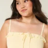 Straplez Smocked Maxi Elbise
