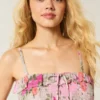 Straplez Smocked Maxi Elbise