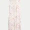 Straplez Twist Bust Maxi Elbise