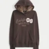 Suni Kürk Astarlı Kapüşonlu Grafik Kapüşonlu Sweatshirt Suni Kürk Astarlı Kapüşonlu Grafik Kapüşonlu Sweatshirt