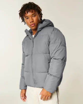 Suni Kürk Astarlı Puffer Ceket