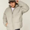 Suni Kürk Astarlı Puffer Ceket Suni Kürk Astarlı Puffer Ceket