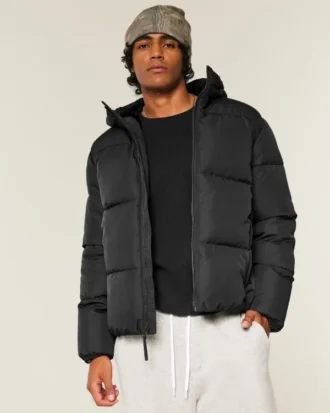 Suni Kürk Astarlı Puffer Ceket