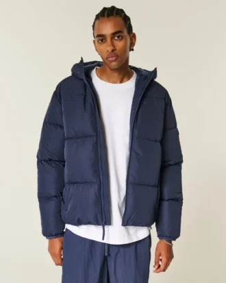 Suni Kürk Astarlı Puffer Ceket