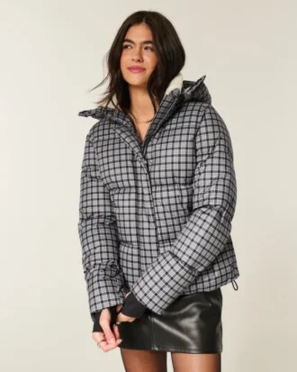 Suni Kürk Astarlı Puffer Ceket