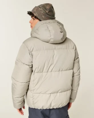 Suni Kürk Astarlı Puffer Ceket