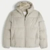 Suni Kürk Astarlı Puffer Ceket Suni Kürk Astarlı Puffer Ceket