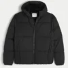 Suni Kürk Astarlı Puffer Ceket Suni Kürk Astarlı Puffer Ceket