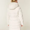 Suni Kürk Astarlı Puffer Parka